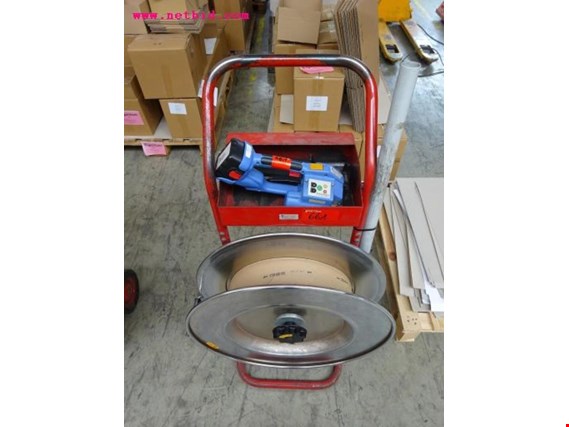 Used Kemapack OR-T300 strapping device for plastic straps for Sale (Auction Premium) | NetBid Industrial Auctions
