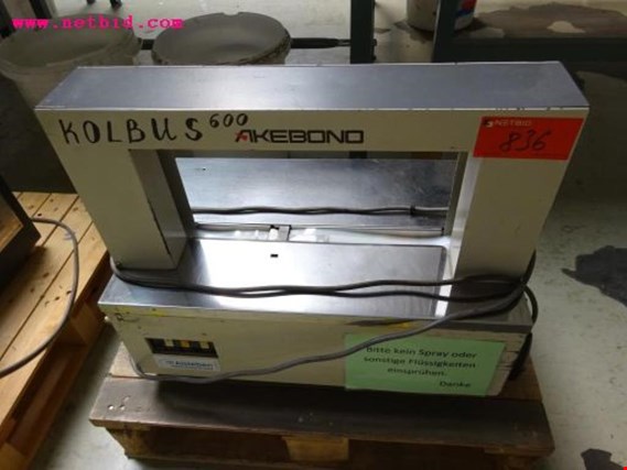 Used Akebono OB-301 banderoling machine for Sale (Auction Premium) | NetBid Industrial Auctions