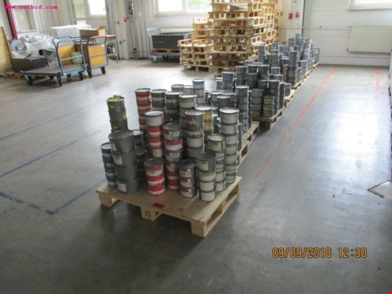 Used lot printing inks - conditional sale! for Sale (Auction Premium) | NetBid Industrial Auctions