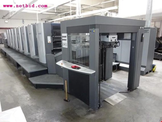 Used Heidelberg SM 102-8-P sheet-fed offset printing press for Sale (Auction Premium) | NetBid Industrial Auctions