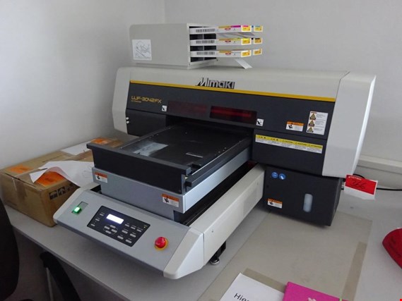 Used Mimaki UJF-3042FX UV LED desktop printer for Sale (Auction Premium) | NetBid Industrial Auctions