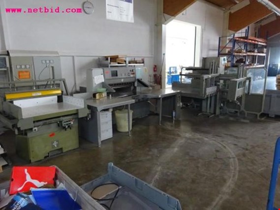 Used paper cutting line for Sale (Auction Premium) | NetBid Industrial Auctions