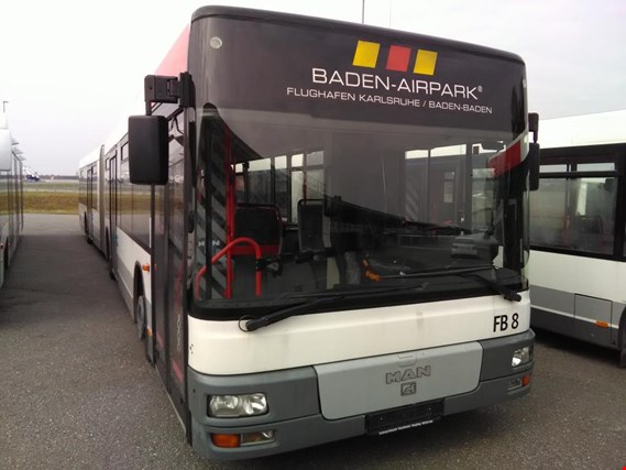Used MAN A 23  Articulated bus (FB08) for Sale (Trading Standard) | NetBid Industrial Auctions
