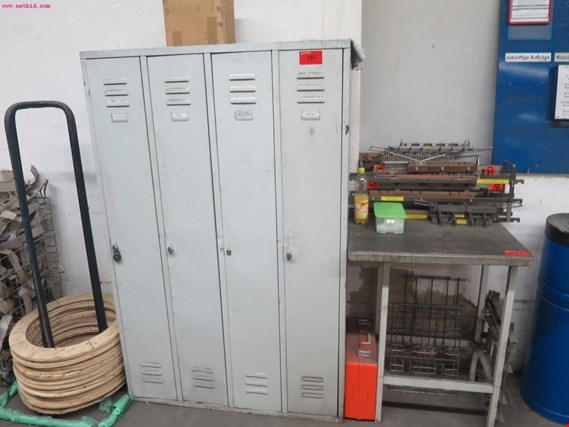 Used Sheet steel locker for Sale (Auction Premium) | NetBid Industrial Auctions