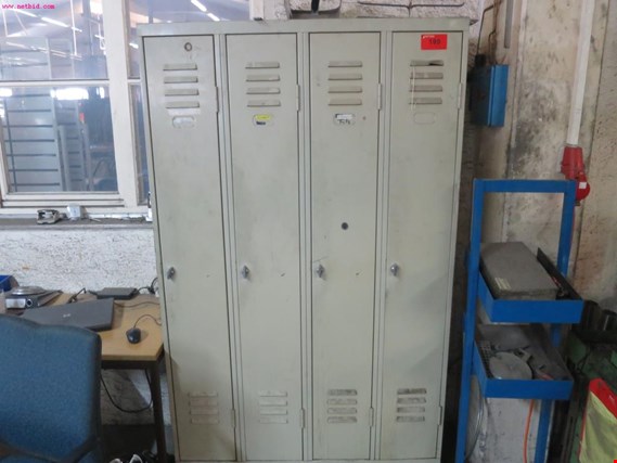Used Sheet steel locker for Sale (Auction Premium) | NetBid Industrial Auctions