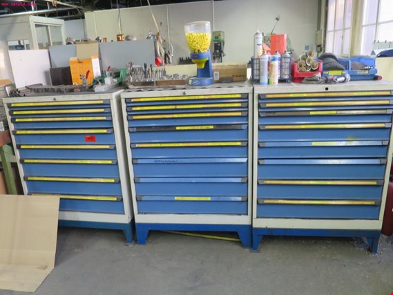 Used 3 Telescopic drawer cabinets for Sale (Auction Premium) | NetBid Industrial Auctions