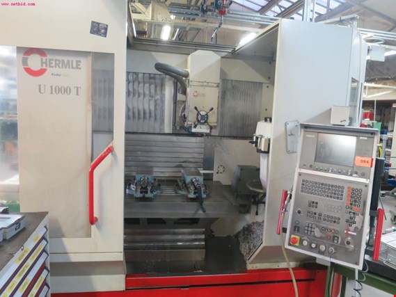 Hermle U1000T CNC-Fräsmaschine gebraucht kaufen (Auction Premium) | NetBid Industrie-Auktionen