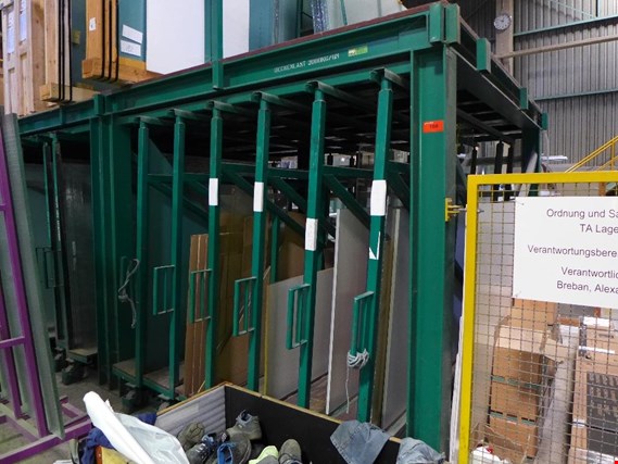 Used pushback racking system for Sale (Trading Premium) | NetBid Industrial Auctions