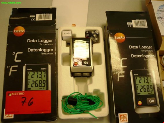Used Testo GO T 175 T 3 2 Data logger - Lokacija: 78652 Deißlingen for Sale (Trading Premium) | NetBid Slovenija