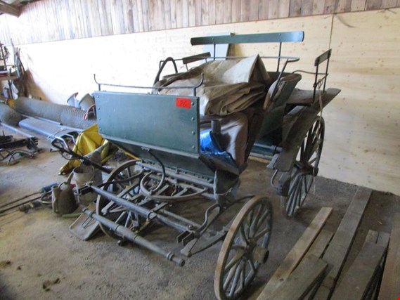 Used Wooden carriage - surcharge under reserve for Sale (Auction Premium) | NetBid Industrial Auctions