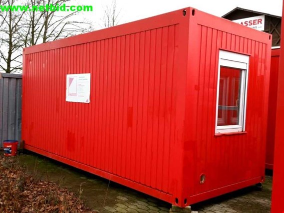 Used 20´ presentation container/sales container (1) for Sale (Auction Premium) | NetBid Industrial Auctions