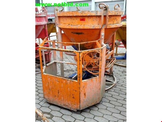 Used Crane concrete dumping bucket for Sale (Auction Premium) | NetBid Industrial Auctions