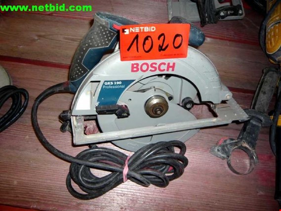 Used Bosch  Professional GKS 190 Circular handsaw for Sale (Auction Premium) | NetBid Industrial Auctions