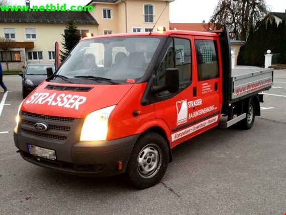Used Ford Transit FT 350 2,2 TDCi Doka Pritsche Transporter for Sale (Trading Premium) | NetBid Industrial Auctions