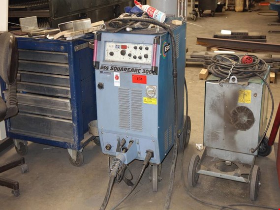 Used Ess Squarearc 306 TIG welding machine for Sale (Auction Premium) | NetBid Industrial Auctions