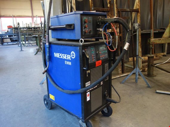 Used Messer MIG 350 Puls MIG-MAG welding machine for Sale (Auction Premium) | NetBid Industrial Auctions