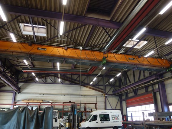 Used Stocker Single girder bridge crane for Sale (Auction Premium) | NetBid Industrial Auctions