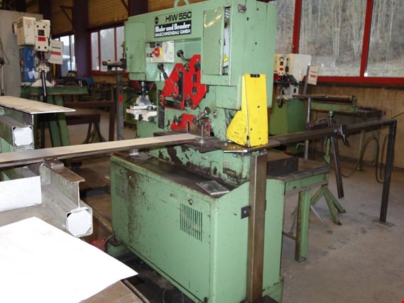 Used Mubea HIW 550 Profile punch for Sale (Auction Premium) | NetBid Industrial Auctions