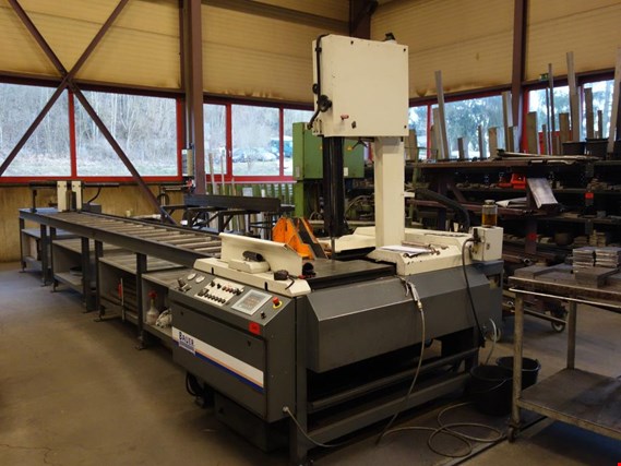 Used Bauer VG450LST Vertical automatic band saw for Sale (Auction Premium) | NetBid Industrial Auctions