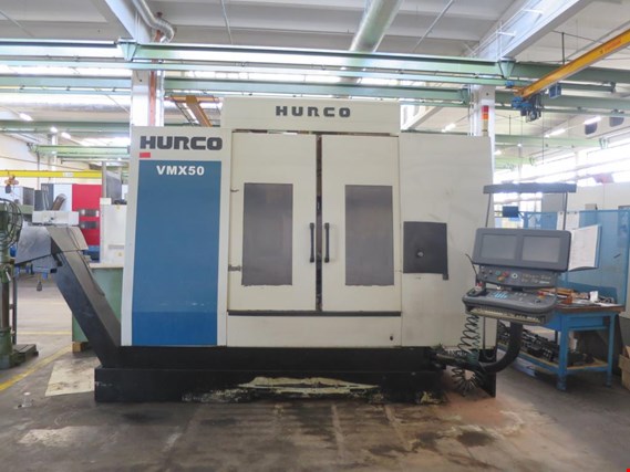 Used Hurco VMX 50/40 T CNC processing center for Sale (Trading Premium) | NetBid Industrial Auctions