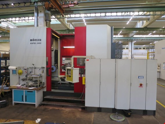 Used Höfler RAPID 1500 tooth flank grinding machine for Sale (Trading Premium) | NetBid Industrial Auctions