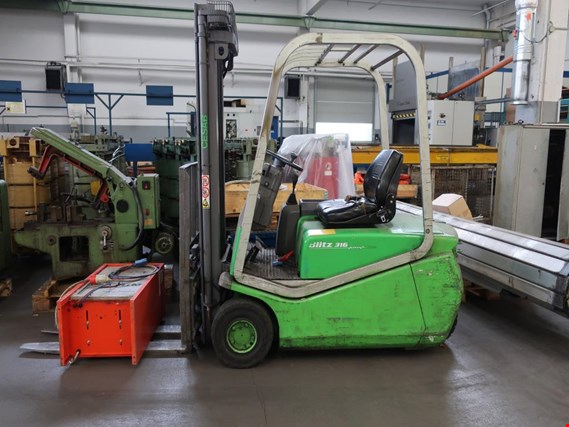 Used Cesab Blitz 613 Electric forklift truck for Sale (Trading Premium) | NetBid Industrial Auctions