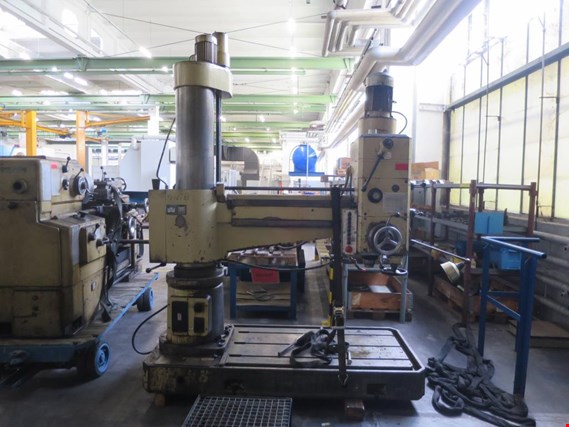 Used WMW BR 40/2x1250 radial drilling machine for Sale (Auction Premium) | NetBid Industrial Auctions
