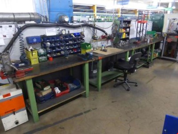Used 3 work benches for Sale (Trading Premium) | NetBid Industrial Auctions