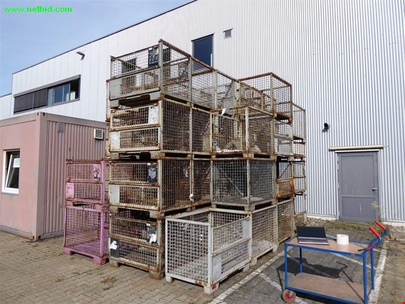 Used 55 wire mesh boxes for Sale (Auction Premium) | NetBid Industrial Auctions