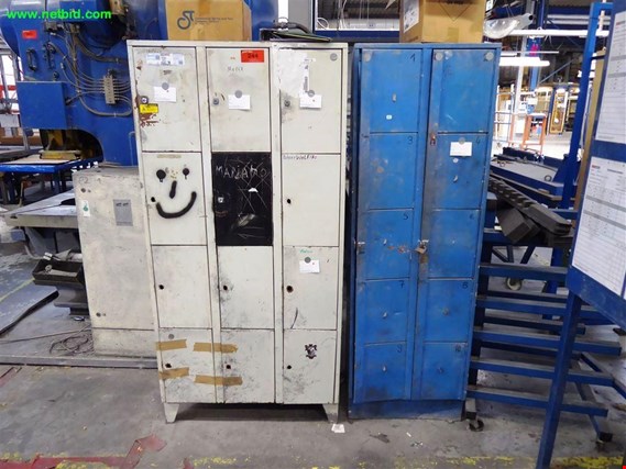 Used 2 Compartment cabinets for Sale (Trading Premium) | NetBid Industrial Auctions