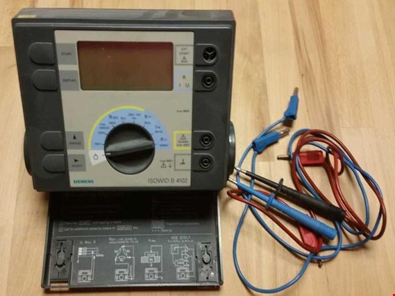 Used Siemens Isowid insulation tester for Sale (Trading Premium) | NetBid Industrial Auctions