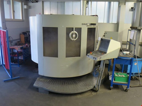 Used Deckel-MAHO DMU 100 T CNC machining center for Sale (Auction Premium) | NetBid Industrial Auctions