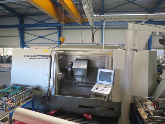 Used Gildemeister CTX520 linear CNC lathe for Sale (Auction Premium) | NetBid Industrial Auctions