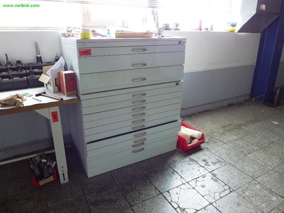 Used 2 Drawer cabinets / plan cabinets for Sale (Auction Premium) | NetBid Industrial Auctions