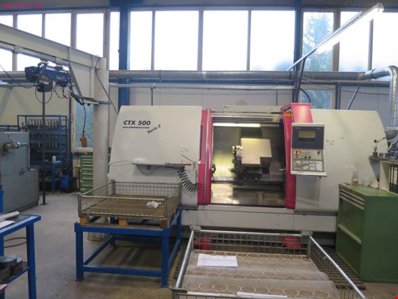 Used Gildemeister CTX500 Serie 2 CNC turning lathe for Sale (Auction Premium) | NetBid Industrial Auctions