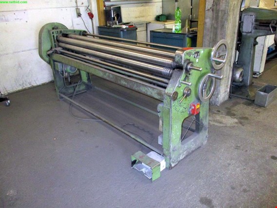 Used Ras 47.40 4-roll round bending machine for Sale (Auction Premium) | NetBid Industrial Auctions
