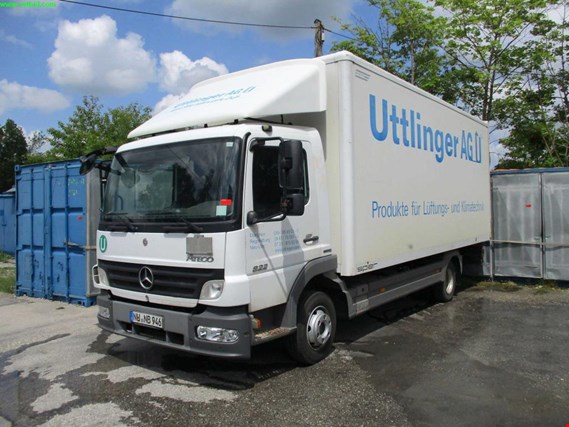 Used Mercedes-Benz Atego 822 BlueTec 5 Koffer Truck for Sale (Auction Premium) | NetBid Industrial Auctions