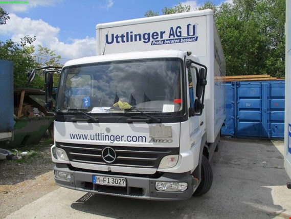 Used Mercedes-Benz Atego 816 BlueTec 4 Koffer Truck for Sale (Auction Premium) | NetBid Industrial Auctions