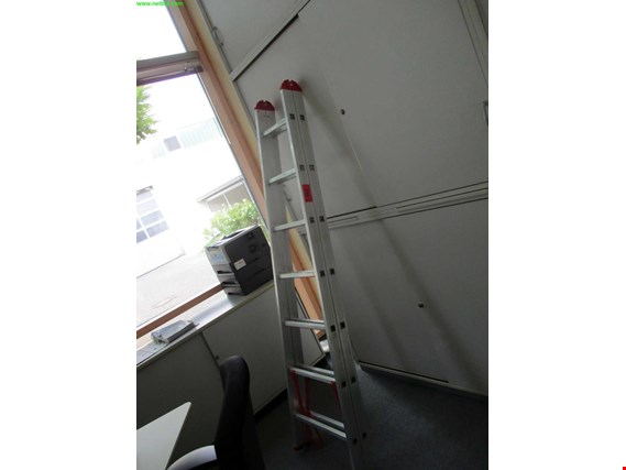 Used Aluminum trestle ladder for Sale (Auction Premium) | NetBid Industrial Auctions