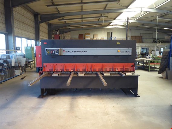Used Amada GX 1230 Guillotine shears for Sale (Auction Premium) | NetBid Industrial Auctions