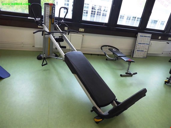 Used Total Gym GTS Functional frame w. angled table for Sale (Trading Premium) | NetBid Industrial Auctions