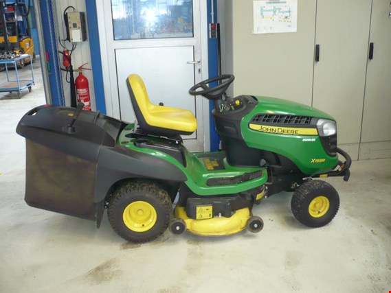 Used John Deere X155R Lawn tractor for Sale (Auction Premium) | NetBid Industrial Auctions