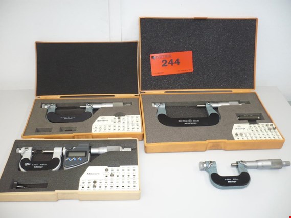 Used Mitutoyo 3 Micrometers for Sale (Auction Premium) | NetBid Industrial Auctions