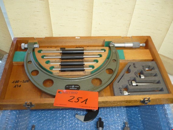 Used Mitutoyo Adjustable micrometer for Sale (Auction Premium) | NetBid Industrial Auctions