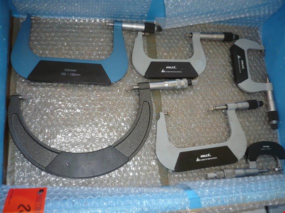 Used 6 Push-in micrometers for Sale (Auction Premium) | NetBid Industrial Auctions
