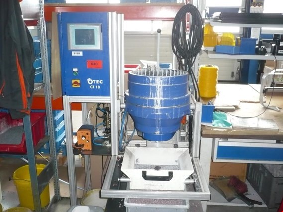 Used Olec CF1x18 vibratory finishing machine for Sale (Auction Premium) | NetBid Industrial Auctions