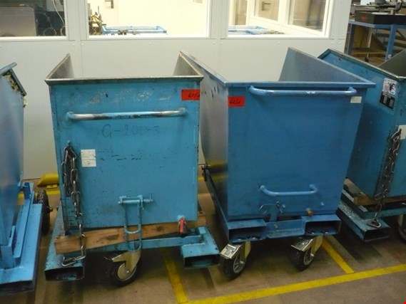 Used 2 Chip tipping cart for Sale (Auction Premium) | NetBid Industrial Auctions