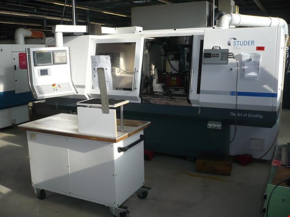 Used Studer 40 CNC CNC external/internal cylindrical grinding machine for Sale (Trading Premium) | NetBid Industrial Auctions