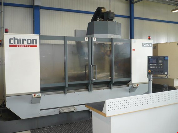 Chiron F222L CNC vertical processing centre gebruikt kopen (Online Auction) | NetBid industriële Veilingen