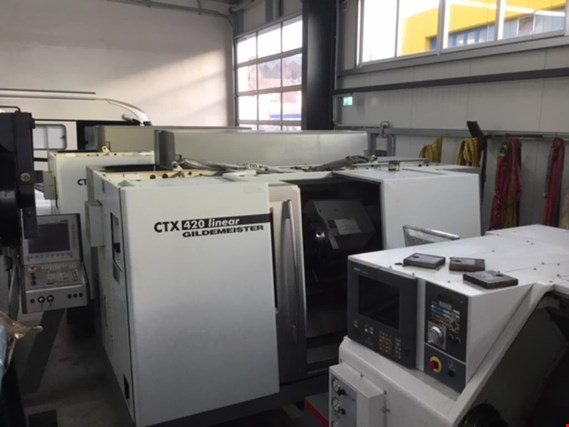 Used Gildemeister CTX 420 linear  Drehmaschine for Sale (Trading Standard) | NetBid Industrial Auctions